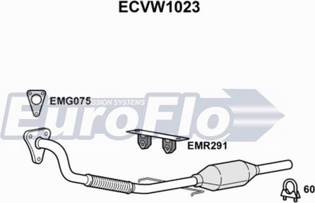 EuroFlo ECVW1023 - Katalizators autodraugiem.lv