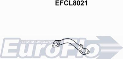 EuroFlo EFCL8021 - Izplūdes caurule autodraugiem.lv