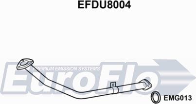 EuroFlo EFDU8004 - Izplūdes caurule autodraugiem.lv