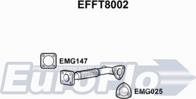 EuroFlo EFFT8002 - Izplūdes caurule autodraugiem.lv