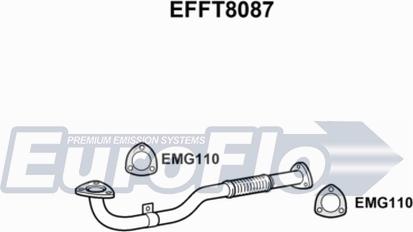 EuroFlo EFFT8087 - Izplūdes caurule autodraugiem.lv