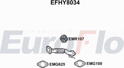 EuroFlo EFHY8034 - Izplūdes caurule autodraugiem.lv