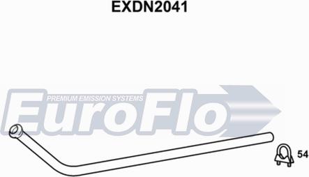 EuroFlo EXDN2041 - Izplūdes caurule autodraugiem.lv