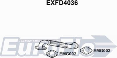 EuroFlo EXFD4036 - Izplūdes caurule autodraugiem.lv