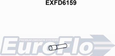 EuroFlo EXFD6159 - Izplūdes caurules uzgalis autodraugiem.lv