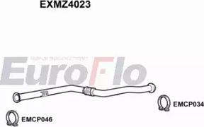 EuroFlo EXMZ4023 - Izplūdes caurule autodraugiem.lv