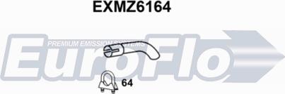 EuroFlo EXMZ6164 - Izplūdes caurules uzgalis autodraugiem.lv