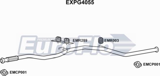 EuroFlo EXPG4055 - Izplūdes caurule autodraugiem.lv