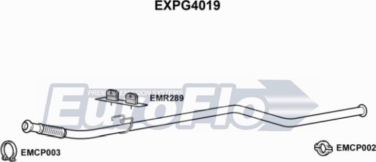 EuroFlo EXPG4019 - Izplūdes caurule autodraugiem.lv