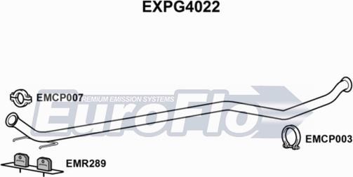 EuroFlo EXPG4022 - Izplūdes caurule autodraugiem.lv