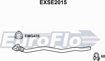 EuroFlo EXSE2015 - Izplūdes caurule autodraugiem.lv