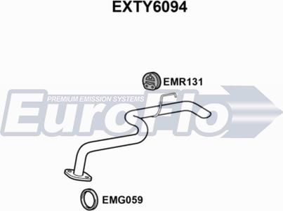 EuroFlo EXTY6094 - Izplūdes caurules uzgalis autodraugiem.lv