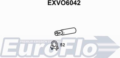 EuroFlo EXVO6042 - Izplūdes caurules uzgalis autodraugiem.lv
