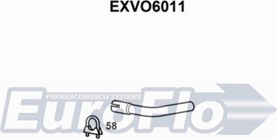 EuroFlo EXVO6011 - Izplūdes caurules uzgalis autodraugiem.lv
