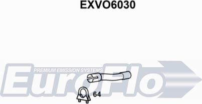 EuroFlo EXVO6030 - Izplūdes caurules uzgalis autodraugiem.lv