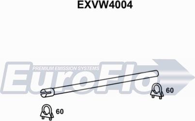 EuroFlo EXVW4004 - Izplūdes caurule autodraugiem.lv