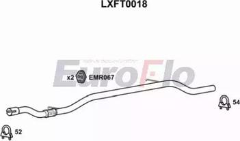 EuroFlo LXFT0018 - Izplūdes caurule autodraugiem.lv
