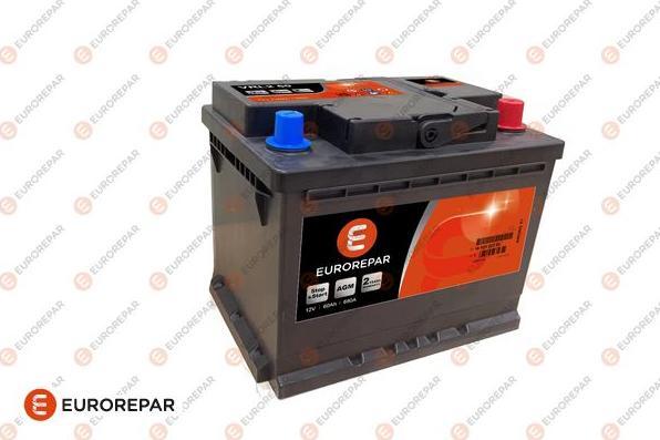 EUROREPAR 1692582380 - Startera akumulatoru baterija autodraugiem.lv