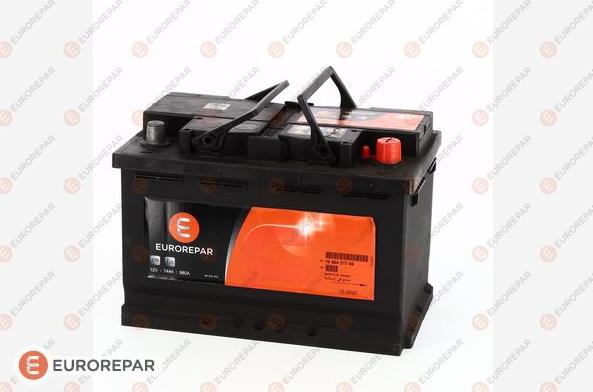 EUROREPAR 1648431780 - Startera akumulatoru baterija autodraugiem.lv