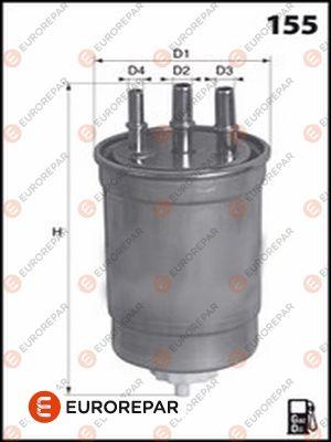 EUROREPAR 1643627580 - Degvielas filtrs autodraugiem.lv