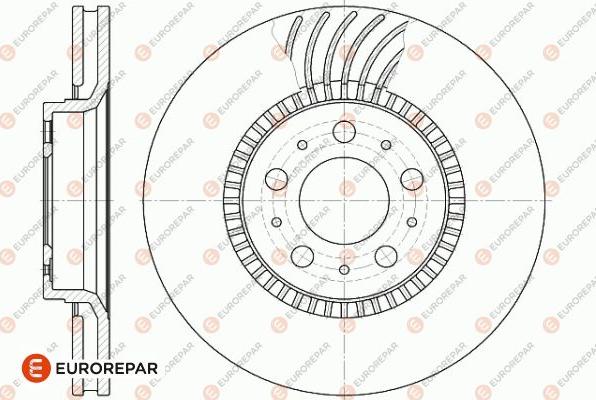 EUROREPAR 1642754880 - Bremžu diski autodraugiem.lv