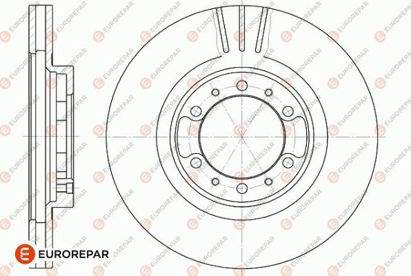 EUROREPAR 1642764180 - Bremžu diski autodraugiem.lv