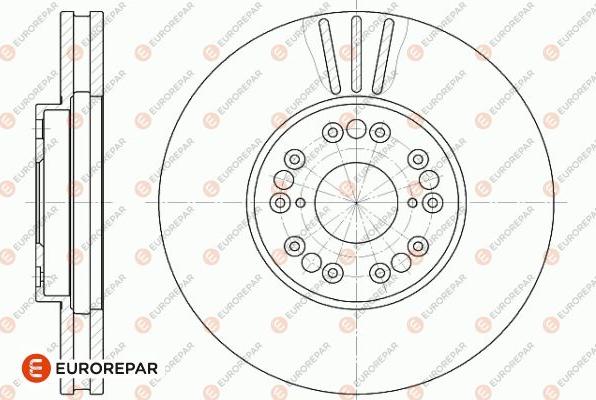 EUROREPAR 1642763680 - Bremžu diski autodraugiem.lv