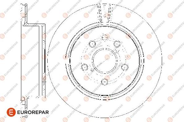 EUROREPAR 1667870680 - Bremžu diski autodraugiem.lv