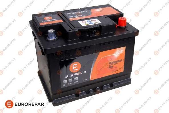 EUROREPAR 1609232680 - Startera akumulatoru baterija autodraugiem.lv