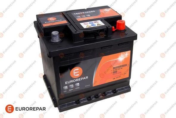 EUROREPAR 1609232280 - Startera akumulatoru baterija autodraugiem.lv