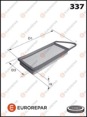 EUROREPAR 1607193280 - Gaisa filtrs autodraugiem.lv