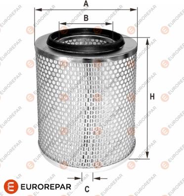 EUROREPAR 1680340380 - Gaisa filtrs autodraugiem.lv