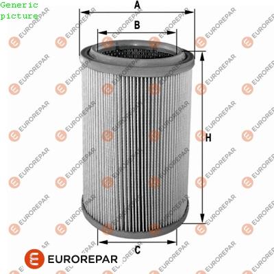 EUROREPAR 1680347480 - Gaisa filtrs autodraugiem.lv