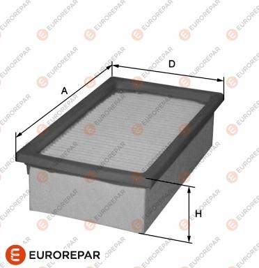 EUROREPAR 1680336580 - Gaisa filtrs autodraugiem.lv