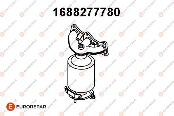 EUROREPAR 1688277780 - Kolektora katalizators autodraugiem.lv