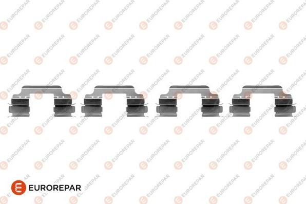 EUROREPAR 1682484380 - Piederumu komplekts, Disku bremžu uzlikas autodraugiem.lv