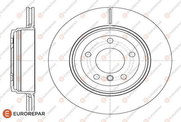 EUROREPAR 1622806480 - Bremžu diski autodraugiem.lv