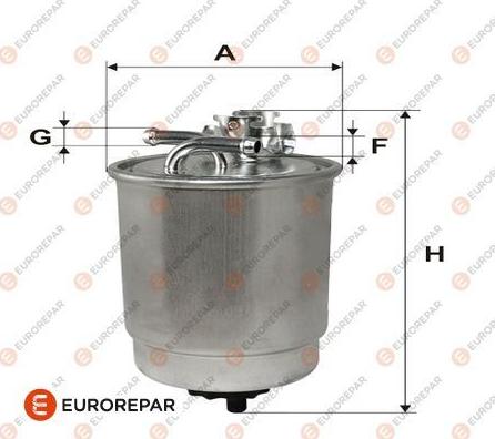 EUROREPAR E148105 - Degvielas filtrs autodraugiem.lv