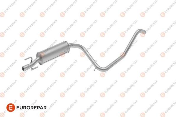EUROREPAR E12890H - Vidējais izpl. gāzu trokšņa slāpētājs autodraugiem.lv