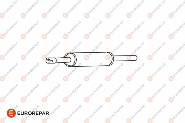 EUROREPAR E12820G - Izplūdes gāzu priekšslāpētājs autodraugiem.lv