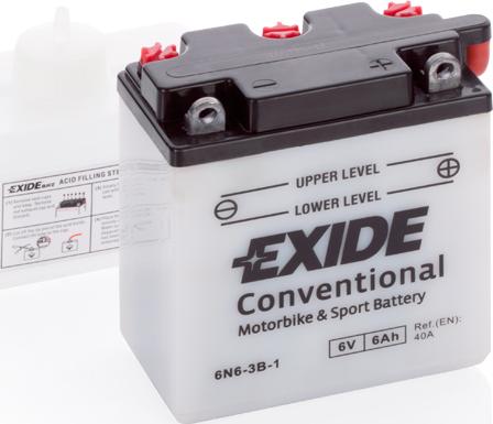 Exide 6N6-3B-1 - Startera akumulatoru baterija autodraugiem.lv