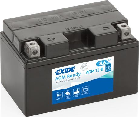 Exide AGM12-8 - Startera akumulatoru baterija autodraugiem.lv