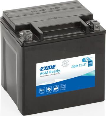 Exide AGM12-31 - Startera akumulatoru baterija autodraugiem.lv