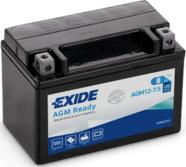 Exide AGM12-7.5 - Startera akumulatoru baterija autodraugiem.lv
