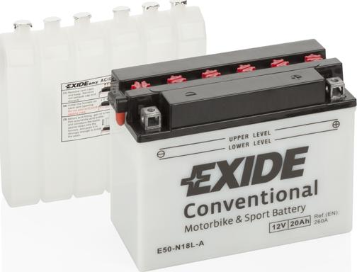 Exide E50-N18L-A - Startera akumulatoru baterija autodraugiem.lv