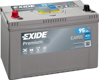 Exide EA955 - Startera akumulatoru baterija autodraugiem.lv