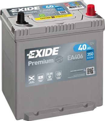 Exide EA406 - Startera akumulatoru baterija autodraugiem.lv