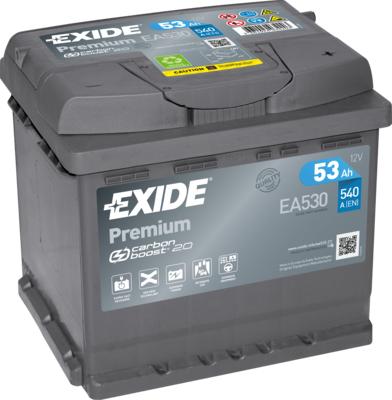 Exide EA530 - Startera akumulatoru baterija autodraugiem.lv