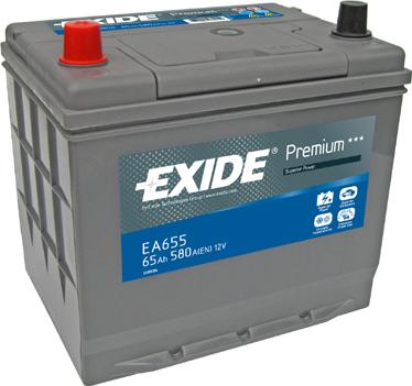 Exide EA655 - Startera akumulatoru baterija autodraugiem.lv