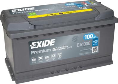 Exide EA1000 - Startera akumulatoru baterija autodraugiem.lv